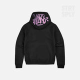Syna World Hoodie - Black/Pink