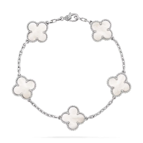Van Cleef Bracelet – Silver Plated Clover