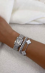 Van Cleef Bracelet – Silver Plated Clover